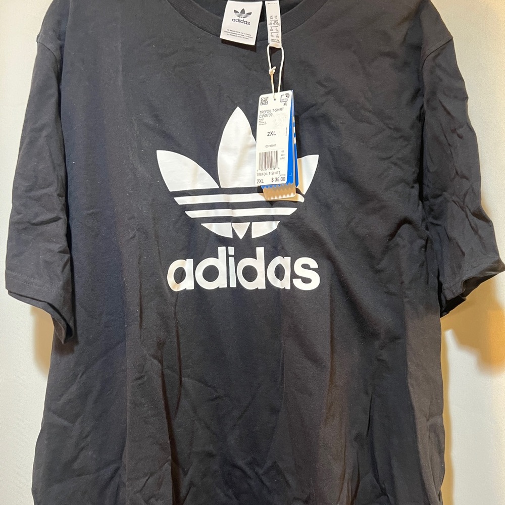 Adidas Black Short Sleeve Tee